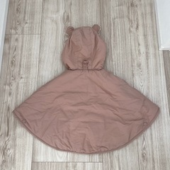 新品未使用 フード付きポンチョの画像