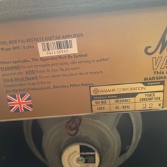 値下げ‼️マーシャルアンプ　の画像