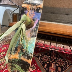 観葉植物　ビカクシダ　ベイチー　スケボー板の画像