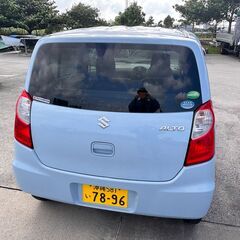 H25年　スズキ　アルト　綺麗なブルー　女性に　　低走行34000kmの画像