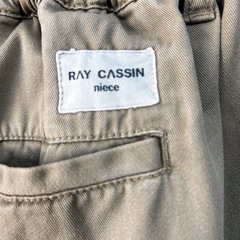 RAY CASSIN niece ベージュ ワイドパンツの画像