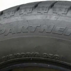215/60R16 BS ICEPARTNER2 スタッドレス 2023年製 4本SETの画像