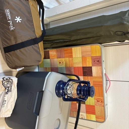 キャンプセット(スノーピークエントリーパック新品未使用)