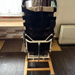 折りたたみ式 介助用 車椅子 子供用の画像