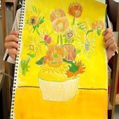 【アトリエべる大井町教室】🌌💜💫 色あそびで“光の魔法”つくっちゃおう🖍️✨の画像