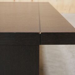 ≪zyt2570ジ≫ スクエアコーナーテーブル 幅90cm 奥行90cm ケーブルホール付 ローテーブル/センターテーブル/テレビ台/飾り台/応接室/中古家具/宮城県仙台市 71023-16の画像