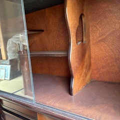 昭和レトロ　キャビネット　茶箪笥の画像