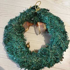 クリスマス　リース　30cm　の画像