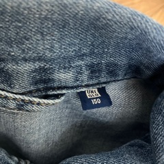 デニムジャケット150サイズの画像