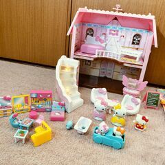★キティちゃん ドール ハウス＆キキララ のおうち★おまけ多数セット★の画像