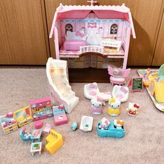 ★キティちゃん ドール ハウス＆キキララ のおうち★おまけ多数セット★の画像