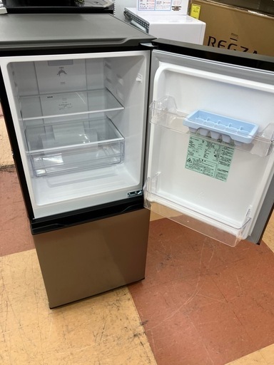 ★ジモティー割引10%★2ドア冷蔵庫 135L アクア AQUA AQR-J14N(S) 2023 《リサイクルショップドリーム次屋店/尼崎市若王寺》☆尼崎市若王寺☆