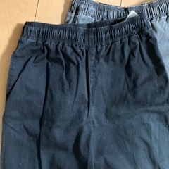 長ズボン　黒　グレー　３点セットの画像