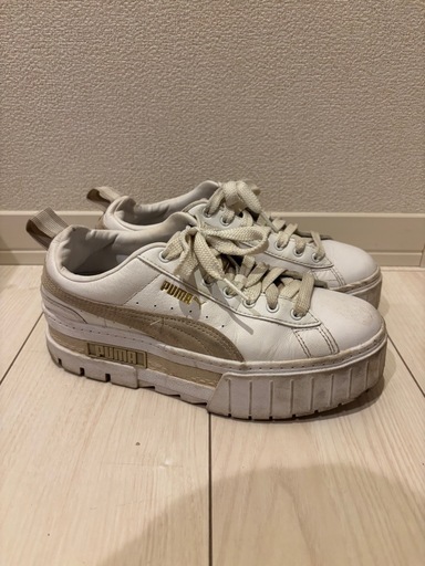 PUMA プーマ　ウィメンズ メイズ レザー 厚底　スニーカー