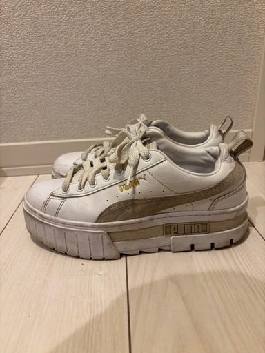 PUMA プーマ　ウィメンズ メイズ レザー 厚底　スニーカー