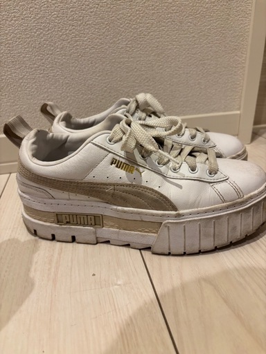 PUMA プーマ　ウィメンズ メイズ レザー 厚底　スニーカー