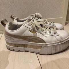 PUMA プーマ　ウィメンズ メイズ レザー 厚底　スニーカーの画像