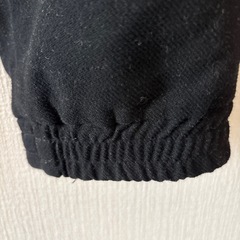 GU黒スウェットパンツの画像