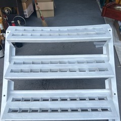 フラワースタンド　３段　花台　 　 高さ45センチ　３段　幅72センチの画像