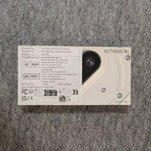 【決定】11/15のみ新品未開封 Nothing Phone (3a) ホワイト 8GB/128GB