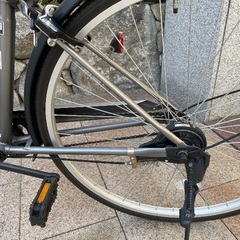 自転車 ギアなし ダイナモライトの画像
