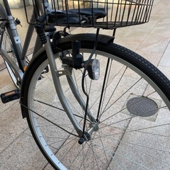 自転車 ギアなし ダイナモライトの画像