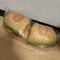 ドムドムハンバーガー　スリッパの画像
