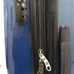 【恵庭】☆中古品☆キャリーケース exact ネイビー 鍵欠品 PayPay支払いOK！の画像