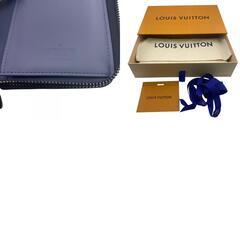 ルイヴィトン LOUIS VUITTON 長財布 モノグラムシャドウ ジッピーウォレット ヴェルティカル M82322 ブルーの画像
