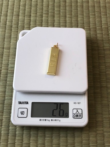 【遺品整理】　K18 刻印　ペンダント   26g アクセサリー　ペンダントヘッド