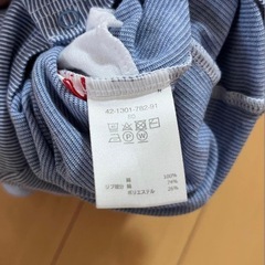 ミキハウス　ロンパース　80の画像