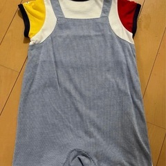 ミキハウス　ロンパース　80の画像