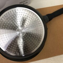 MEYER マイヤー マルチ ディープパン 24cm ガス対応 IH対応 3.5L フッ素樹脂加工 アルミニウム合金の画像