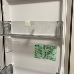 三菱電機 三菱ノンフロン冷凍冷蔵庫 MR-P15F-H形 2021年製造の画像