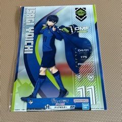 潔世一&糸師冴 ブルーロック クリアポスター の画像