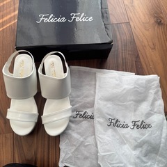 【未使用美品】婦人靴 22.0〜23.0 ヒール ホワイトの画像