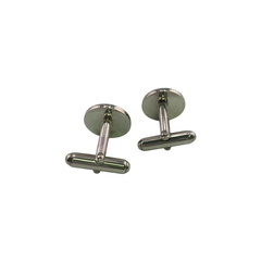 ティファニー TIFFANY&Co. カフス メッシュライン コンビカフリンク 紳士服 スーツ シャツ シルバーの画像