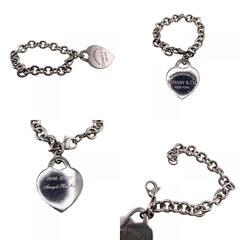 ティファニー TIFFANY&Co. ブレスレット ハートタグ ブレスレット リターントゥティファニー バングル シルバーの画像