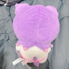 希少 サンリオコラボ ちいかわモモンガ＆クロミちゃん ぬいぐるみの画像