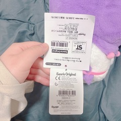 希少 サンリオコラボ ちいかわモモンガ＆クロミちゃん ぬいぐるみの画像