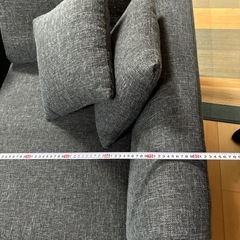 ソファー3人掛けﾂｰﾋﾟｰｽオットマン仕様の画像