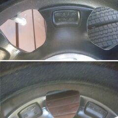 美品【ダイハツ軽用アトレーRS】スタットレスタイヤ+純正アルミホイールセット　4本　　未使用　の画像