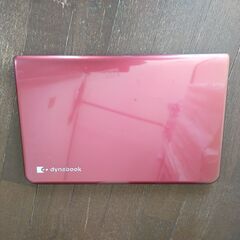 第105号　東芝の赤ノートパソコン　Windows　11　25H2　　office付　SSD搭載の画像