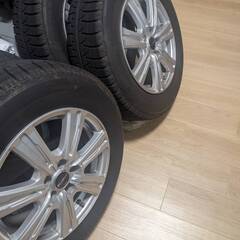 ブリヂストン アイス パートナー2 195/65R15 Euro Speedホイール4本セット(2020製/中古)の画像