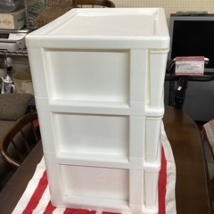万代店　プラスチックチェスト　3段
　の画像