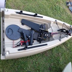 フィッシングカヤック一式の画像
