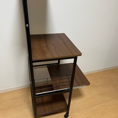 レンジ、炊飯器台　ニトリ　中古品の画像