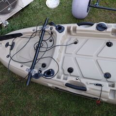 フィッシングカヤック一式の画像