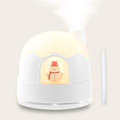 かわいいミニ加湿器LEDナイトライト付き、雪国の小屋冬のクリスマスの愛らしいデザイン　転売OK　倒産品　まとめ売り　ネット商材　アマゾン引き上げ商品　メルカリ　副業の画像