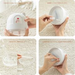 かわいいミニ加湿器LEDナイトライト付き、雪国の小屋冬のクリスマスの愛らしいデザイン　転売OK　倒産品　まとめ売り　ネット商材　アマゾン引き上げ商品　メルカリ　副業の画像